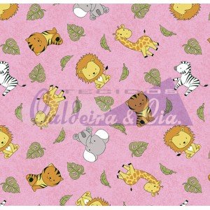 Bichos II cor 05 (Rosa) 